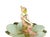 Ceramic Ernst Wahliss, Art Nouveau Sculpture of Figural Tray with Maiden & Lily Pads, 1890s-1910s, Porcelain For Sale - Image 7 of 11