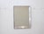 Mid 19th Century Antique Small Minimalist Silver Mirror For Sale - Image 5 of 7