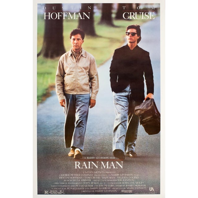 Rain Man 1988 Original Vintage Poster For Sale