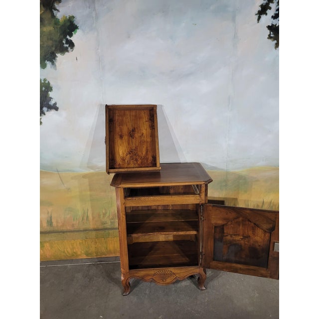 Brown Walnut Confiturier Jam Cupboard, 1890s For Sale - Image 8 of 13