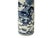 Blue Oriental Small Blue White Kirin Graphic Cylinder Shape Porcelain Art Vase For Sale - Image 8 of 12