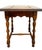 Vintage Tile Top Side Table With Turned Legs and Wood Frame For Sale - Image 9 of 11