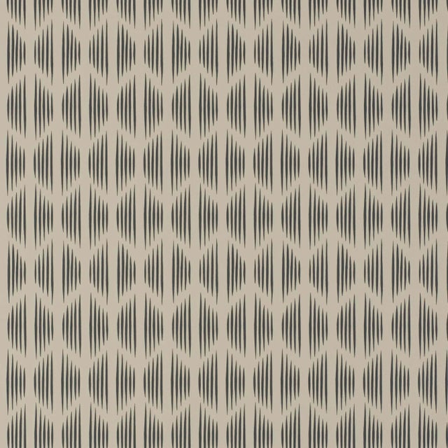 Contemporary Sample - Schumacher X David Oliver Ovington Wallpaper in Stone For Sale - Image 3 of 3