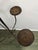 Rustic Wrought Iron Floor Candelabra, Five-Light Hand-Forged Candle Stand, Mid-20th Century For Sale In San Francisco - Image 6 of 9