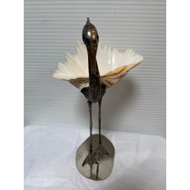 Design Plus Gallery present Bird with Shell Sculpture from the 1970s by Gabriella Binazzi. This is a highly collectible...