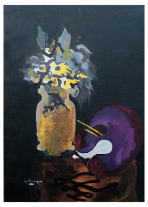 After Georges Braque, Vase of Yellow Flowers, 1955, Lithograph