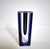 Boho Chic Vintage Glass Sommerso Vase by Pavle Havelka for Princ Art Glass, Czech, 1990s For Sale - Image 3 of 18
