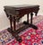 Wood Antique French Oak Renaissance Revival Library Dolphin Table Desk C. 1880s For Sale - Image 7 of 18