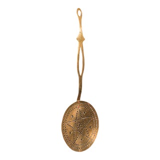 1800's Antique Chestnut Warmer For Sale