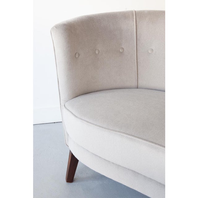 Mid-Century Modern Danish Banana Sofa, 1930s For Sale - Image 6 of 9
