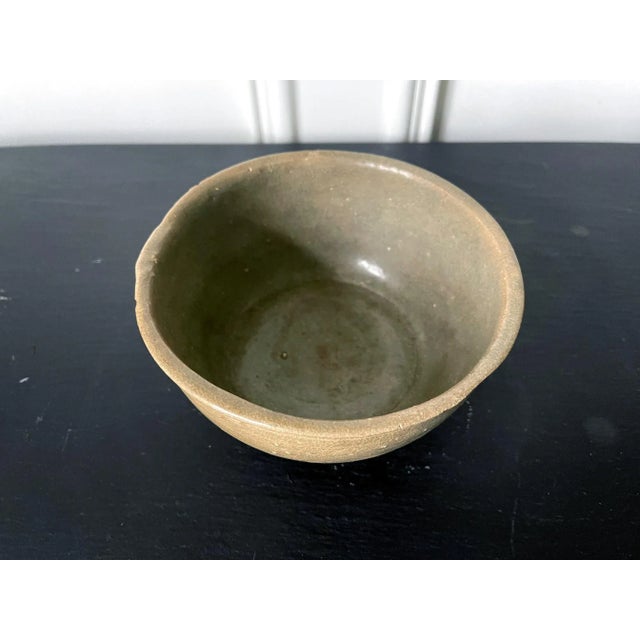 Korean Ceramic Celadon Deep Bowl Goryeo Dynasty For Sale - Image 10 of 13