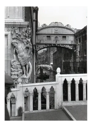 Venice Bridge of Sighs, 1954