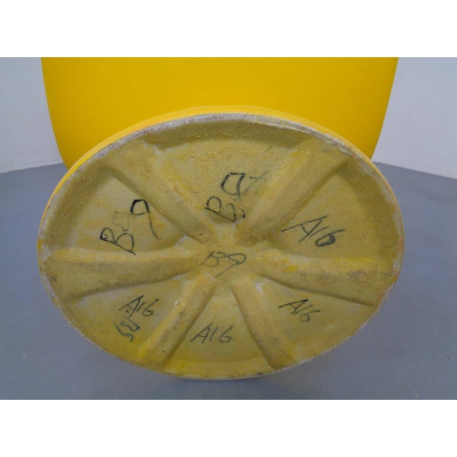 Italian Fiberglass Swivel Chair, 1960s For Sale - Image 18 of 18