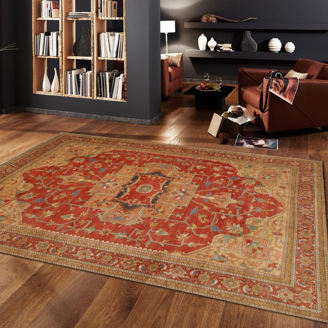 Pasargad Home Serapi collection is a collection of traditional and oriental rugs with updated colors and styling. These...