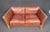 Vintage Leather Loveseat For Sale - Image 11 of 11