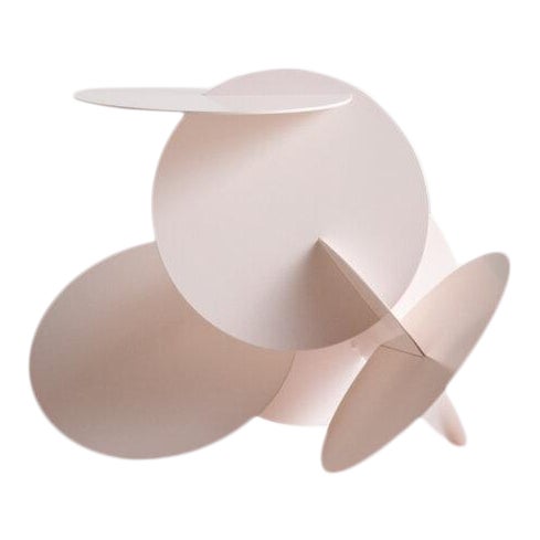 Paper Plates Side Table by House of Frankie Lou X Manifold For Sale