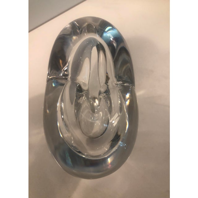 This lovely Brazilian Heart Shaped Lead Crystal Vase will be a stunning decorative accent for your tabletop, dressing...