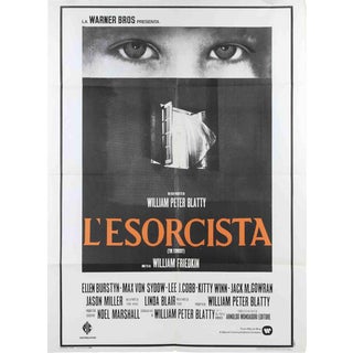 Vintage Italian The Exorcist Poster, 1970s For Sale