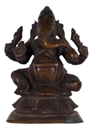 Odishassan Indian Artist, Ganesha, 1600s, Copper