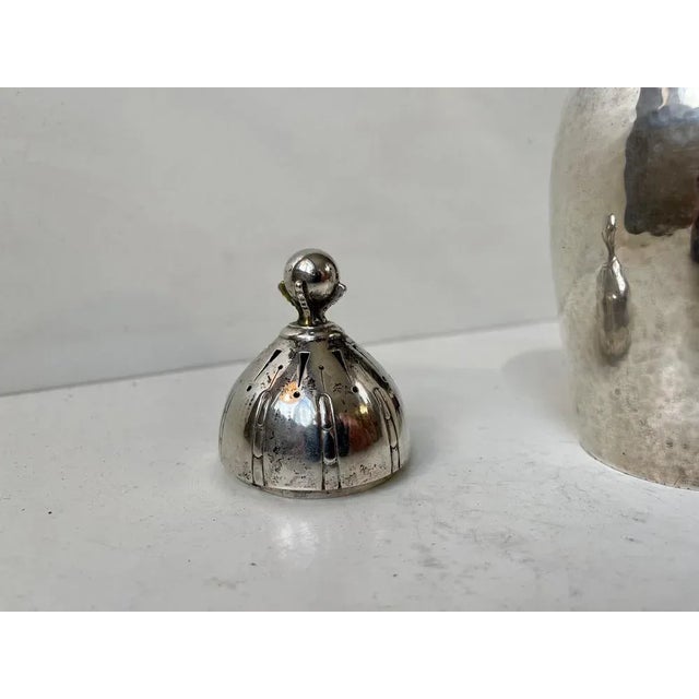 Claw Globe Sugar Caster in Sterling Silver by Frantz Hingelberg, 1920s For Sale - Image 9 of 10