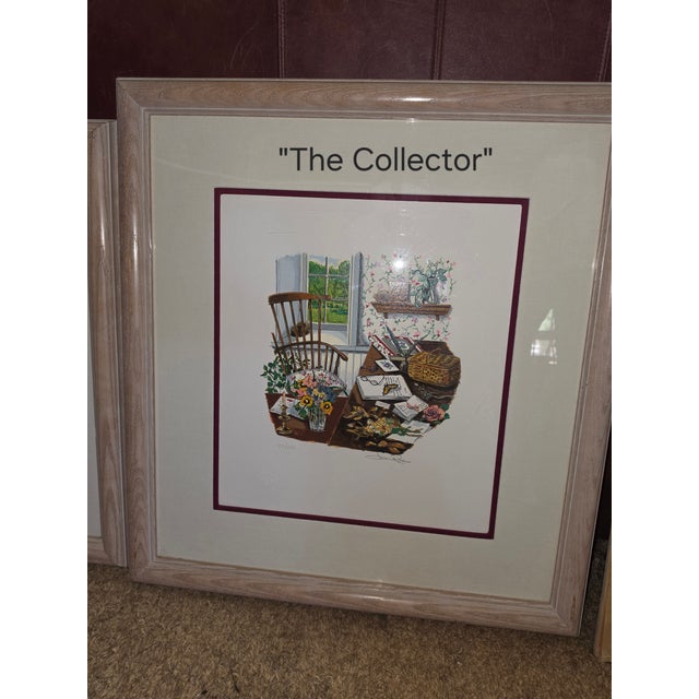 Late 20th Century Susan Rios Serigraphs: Signed, Numbered, Seals For Sale In Sacramento - Image 6 of 8
