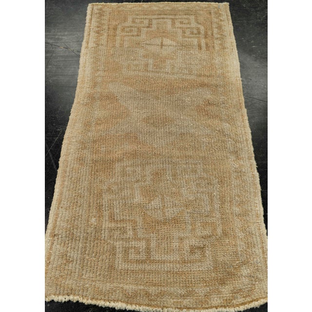 Turkish Mini Rug Oriental Hand Knotted Vintage Rug 1'7" x 3'4" #21149 Explore a curated collection of hallway runners,...