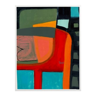 Framed Original Contemporary Abstract Art by Michael Sanchez For Sale