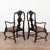 Pair of 19th Century Swedish Black Rococo Armchairs For Sale - Image 12 of 12