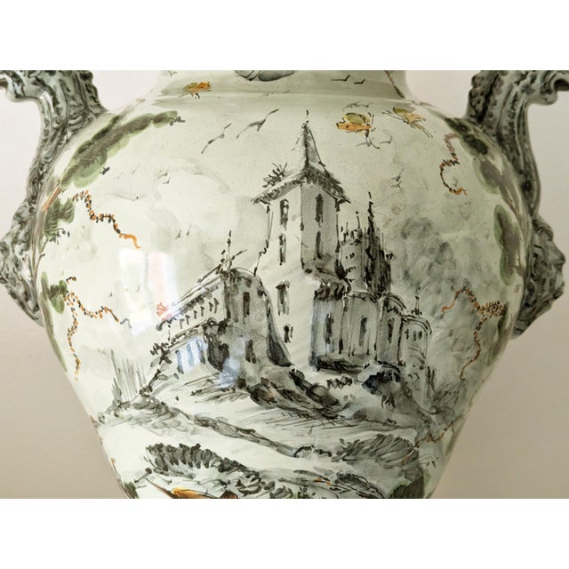 Levantino Ceramic Vase by A. Vaccari for Ce-as Albisola, 1962 For Sale - Image 13 of 17