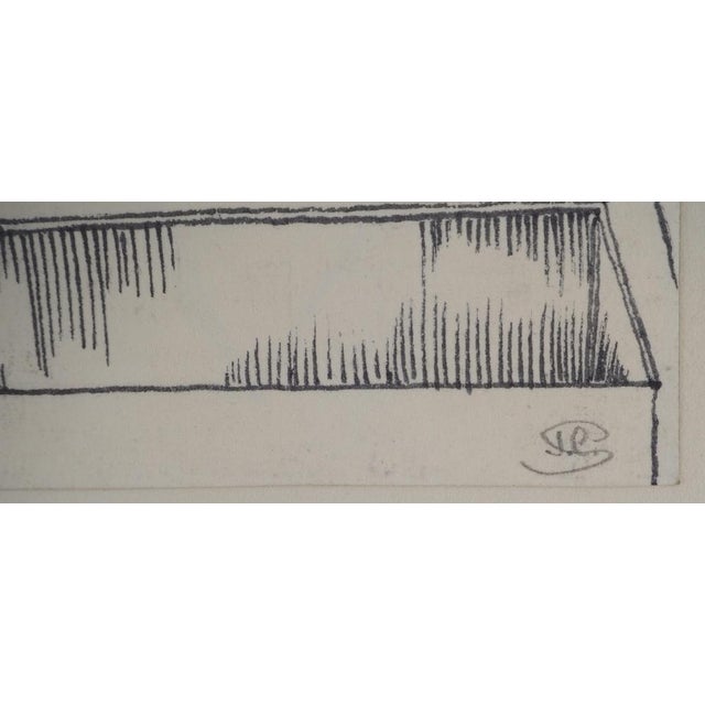 Modern Jean-Claude Silbermann, Sneaky Signs, The Mysterious Bird, Original Ink Drawing For Sale - Image 3 of 6