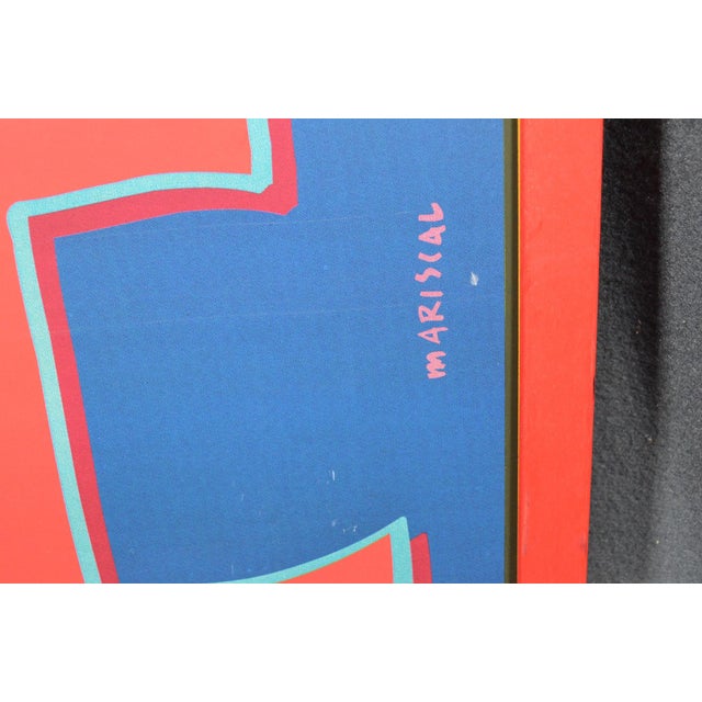 1990s Javier Mariscal “Benedictine” Framed Serigraph Poster, France, 1993 For Sale - Image 5 of 8