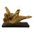 Old Gilt Painted Driftwood Sculpture For Sale