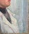1970s Oil Portrait: Soviet Woman, Sokolovsky, 1970s 43-37 For Sale - Image 6 of 6