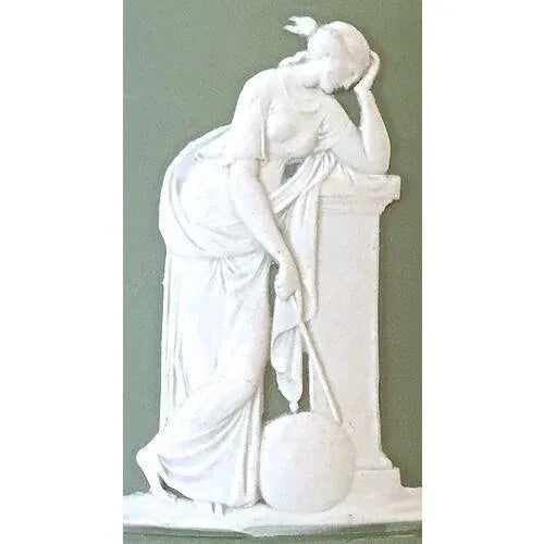 1900 - 1909 Antique Wedgwood Neoclassical Vase For Sale - Image 5 of 10