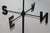Rooster Weathervane in Tin and Iron on Mount For Sale - Image 4 of 12