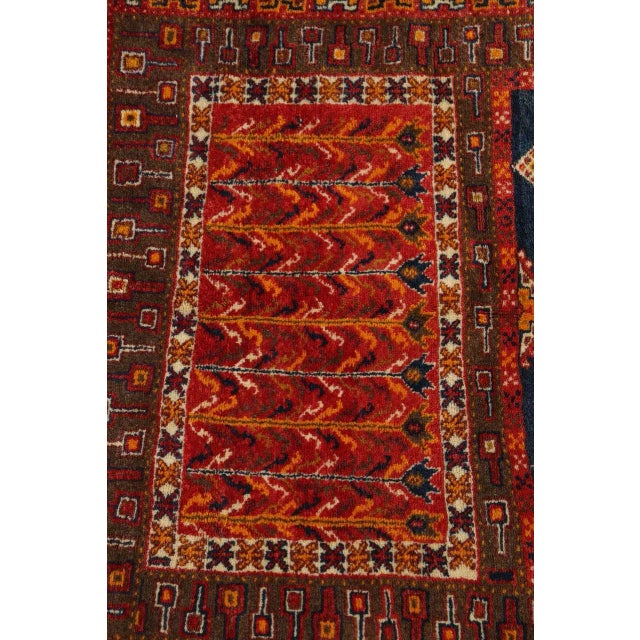Tribal 1960s Moroccan Vintage Tribal African Rug For Sale - Image 3 of 10