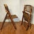 Set of Four Vintage Tortoise Shell Bamboo Folding Chairs For Sale In Greenville, SC - Image 6 of 12
