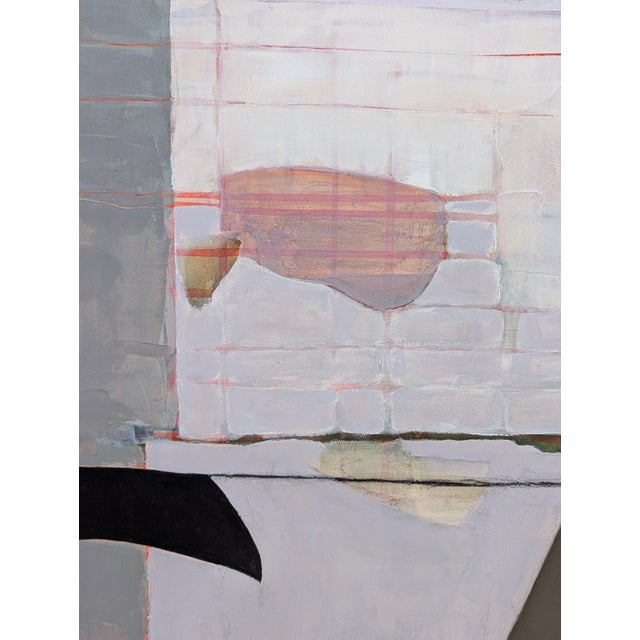 Kristen Anton “Mr. Melville’s Kitchen” Contemporary Pastel Toned Abstract Still Life Painting, 2024 For Sale - Image 9 of 11