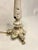 French Country Small Cream Table Lamp For Sale In Houston - Image 6 of 12
