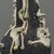 Vintage Brutalist Raku Fired Sculptural Vase For Sale - Image 9 of 12