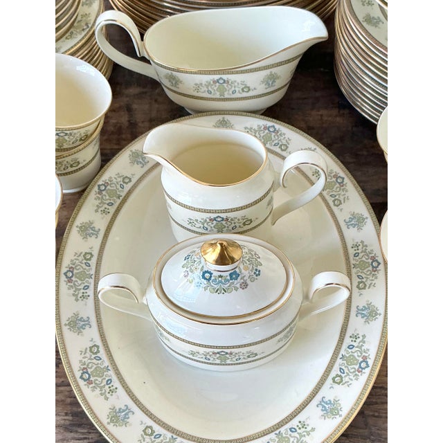 Vintage Regency Minton “Henley” China - Set of 63 For Sale - Image 9 of 10