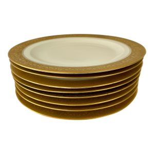 Antique Royal Bavarian Hutschenreuther Selb Salad Plates- Set of 8