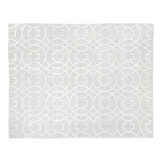 Exquisite Rugs Wellington Hand Loom Wool Beige - 9'x12' For Sale