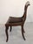 Brown Biedermeier Walnut Chair, 1940s For Sale - Image 8 of 12