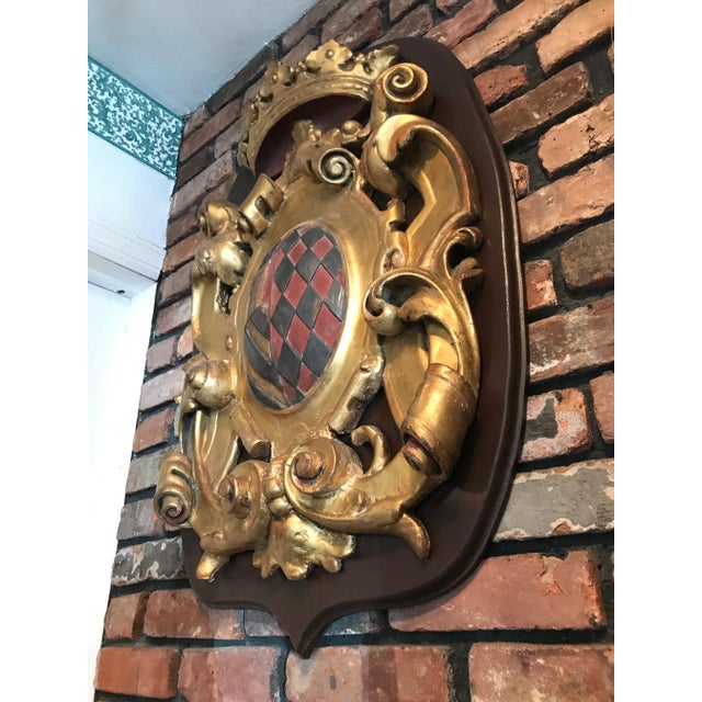 19th Century Royal Seal Coat of Arms For Sale - Image 4 of 7