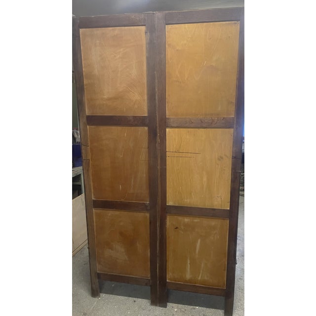 Brown Antique Louis XV Rocaille Style Oak Wardrobe, 1900s For Sale - Image 8 of 18
