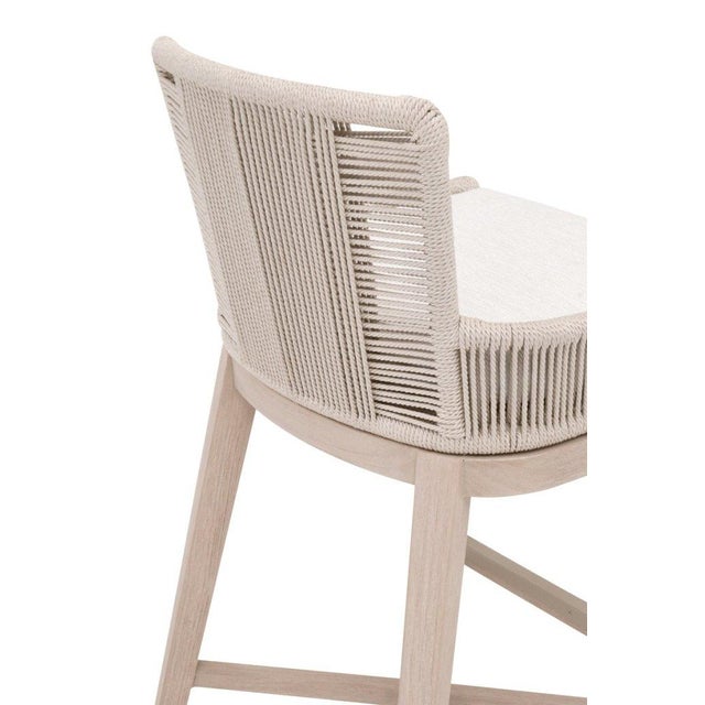 2020s Essentials for Living Overlay Outdoor Counter Stool For Sale - Image 5 of 9