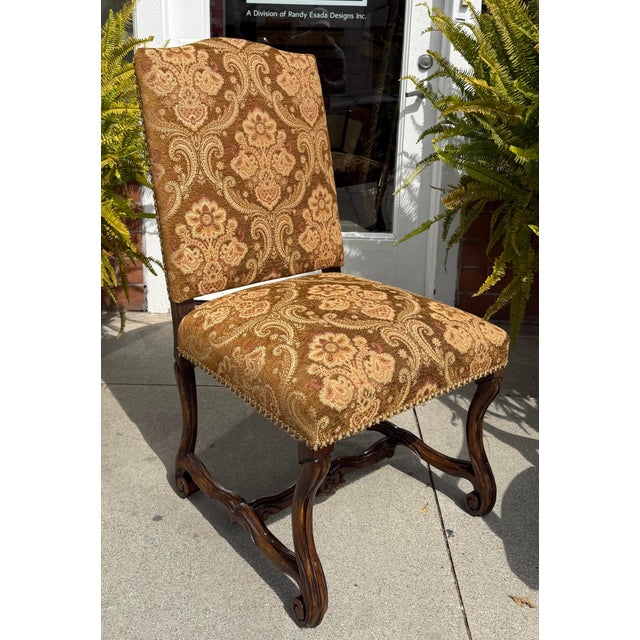 Spanish 18th C Style Panache for Michael Taylor Barcelona Side Chair - 1 of 6 For Sale - Image 3 of 5