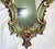 Borghese 1970s Italian Rococo Painted Mirror For Sale - Image 4 of 5