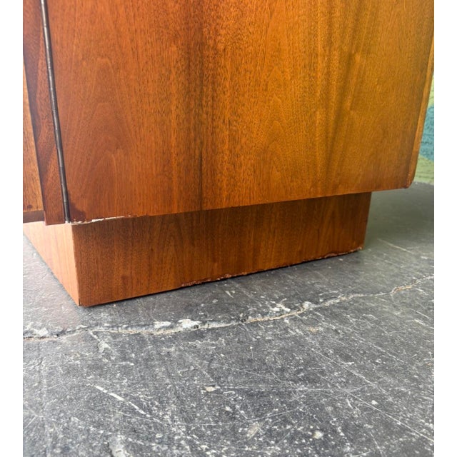 Mid Century Modern Tabago Brutalist Server For Sale In Tampa - Image 6 of 12